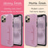 Personalized Cute Vibrant Heart Accent iPhone Case